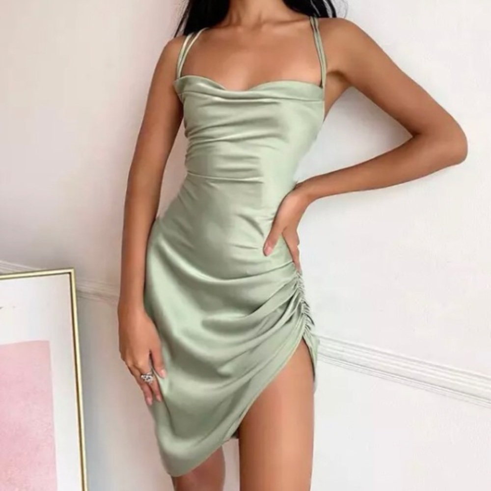 Satin dress
